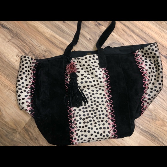 Real Hide Tote - Picture 1 of 1